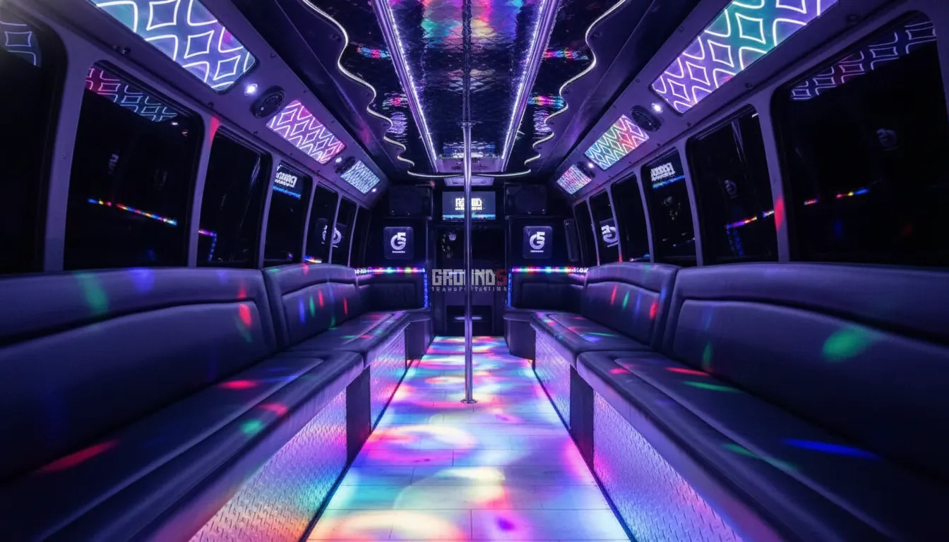 Luxury Party Bus